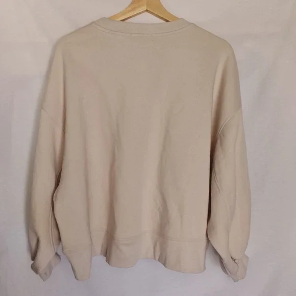 Judith March CLASSY UNTIL KICKOFF PULLOVER Sweatshirt Cream Off White M Football